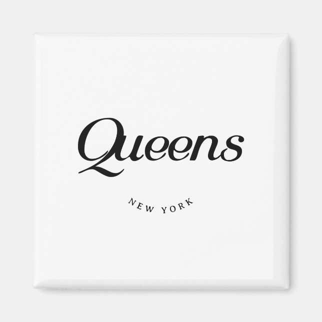 Queens NY Magnet (Framsidan)