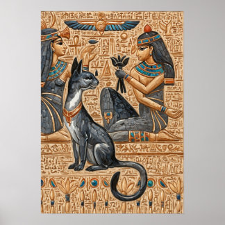 Queens of Ancient Egypten, Hatshepsut Temple Poster