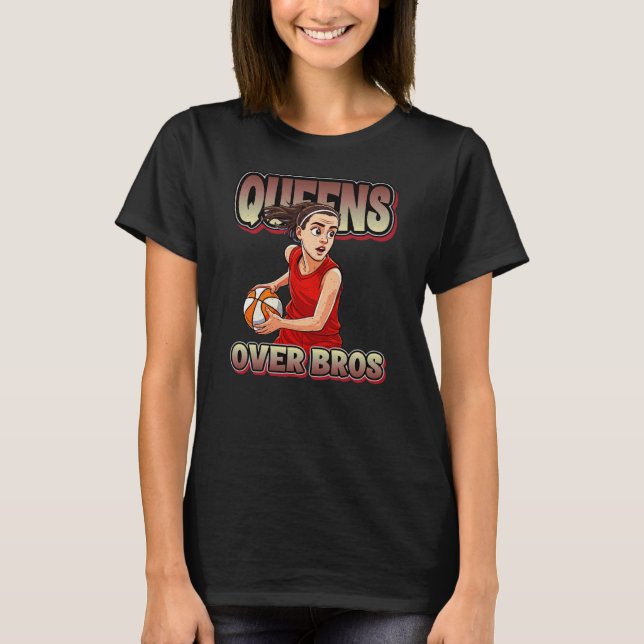 QUEENS OVER BROS T SHIRT (Framsida)
