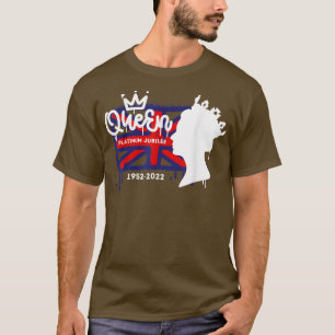 Queens Platinum Jubilee 2022 70 British Monarch Qu T Shirt