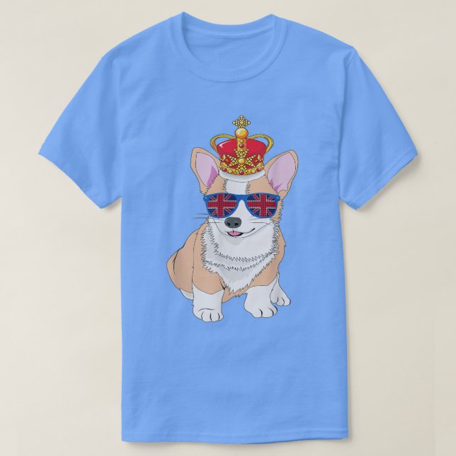 Queens Platinum Jubilee 70 Years Souvenir British T Shirt (Design framsida)