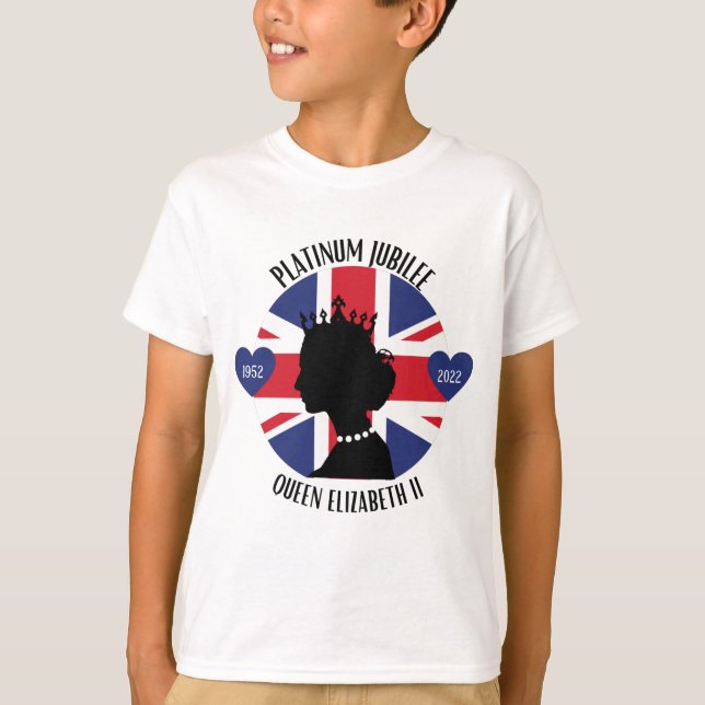 Queens Platinum Jubilee T-Shirt (Framsida)
