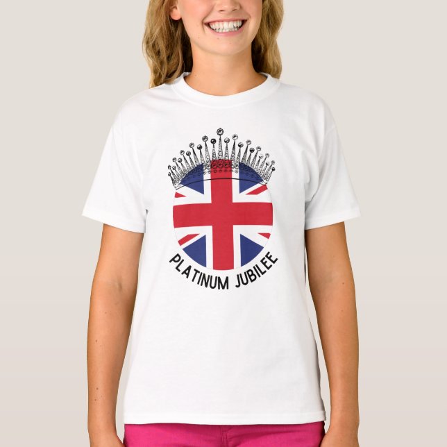 Queens Platinum Jubilee T-Shirt (Framsida)