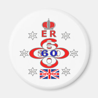 Queens Royal Jubilee-stjärnor Magnet