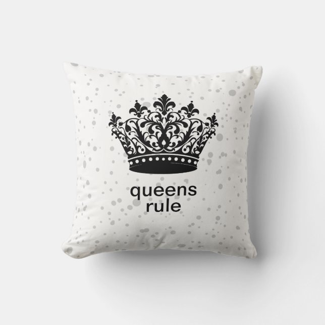Queens Rule Kudde (Framsida)