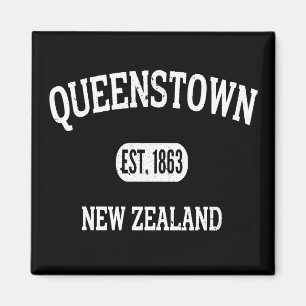 Queens Town Newzealand Vintage Magnet