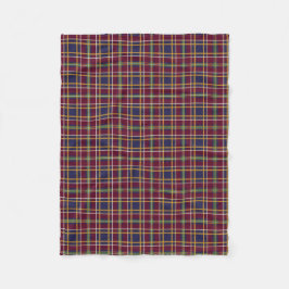 Queens Universiteten Kingston Ontario Tartan Fleecefilt