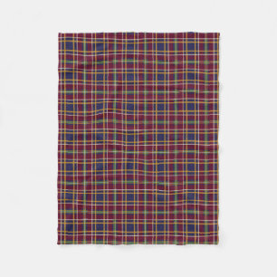 Queens Universiteten Kingston Ontario Tartan Fleecefilt