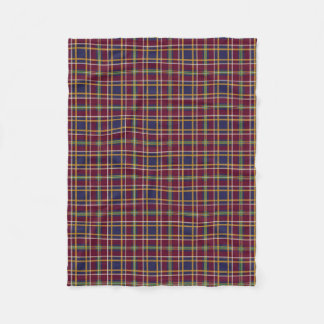 Queens Universiteten Kingston Ontario Tartan Fleecefilt
