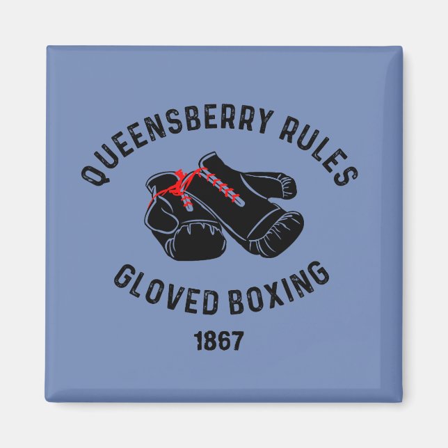 "Queensberry Regler apparmagnet Magnet (Framsidan)