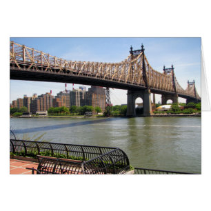 Queensboro Bridge New York City Hälsningskort