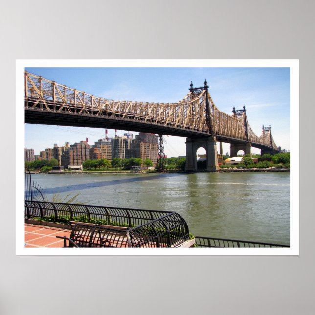 Queensboro Bridge New York Poster (Framsidan)