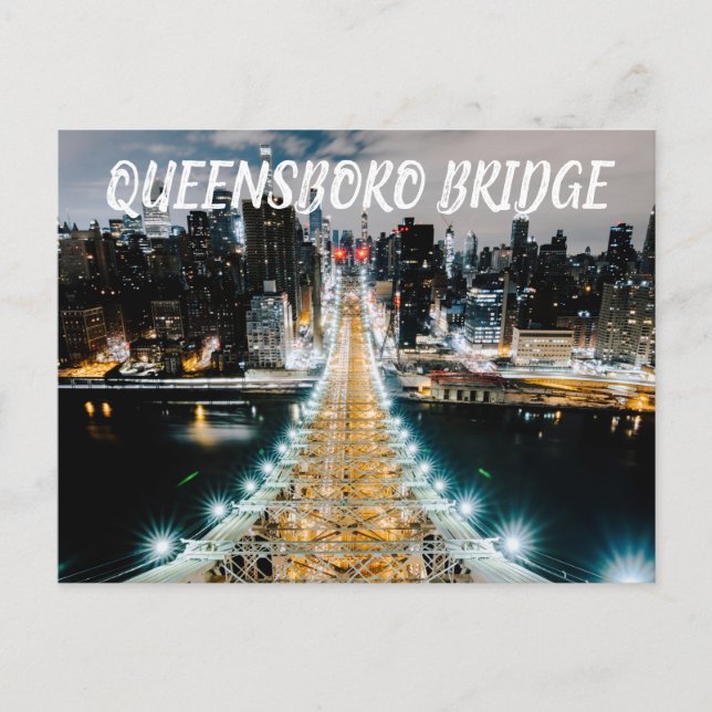 Queensboro Bridge Vykort (Framsida)