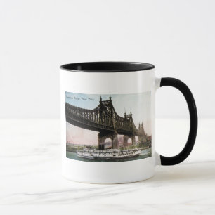 Queensboro överbryggar till New York City Mugg