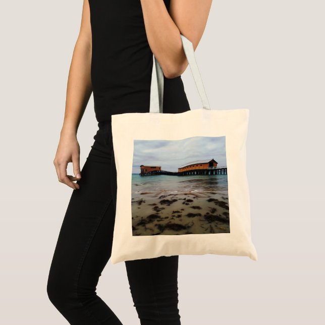 Queenscliff Dreaming Budget Toit Bag Tygkasse (Framsida (produkt))