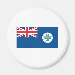 Queensland flagga magnet