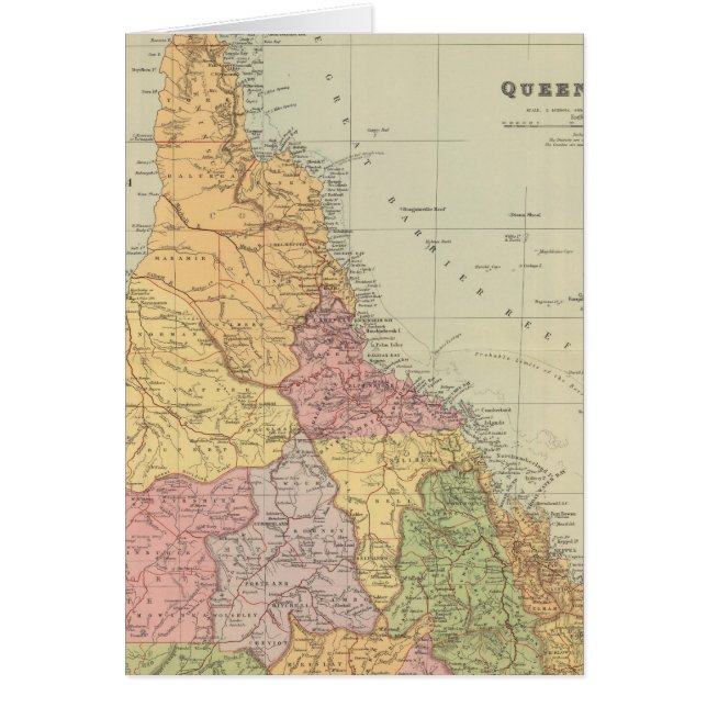 Queensland Hälsningskort (Framsidan)