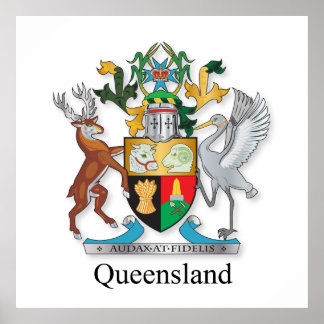 Queensland jackar arm poster