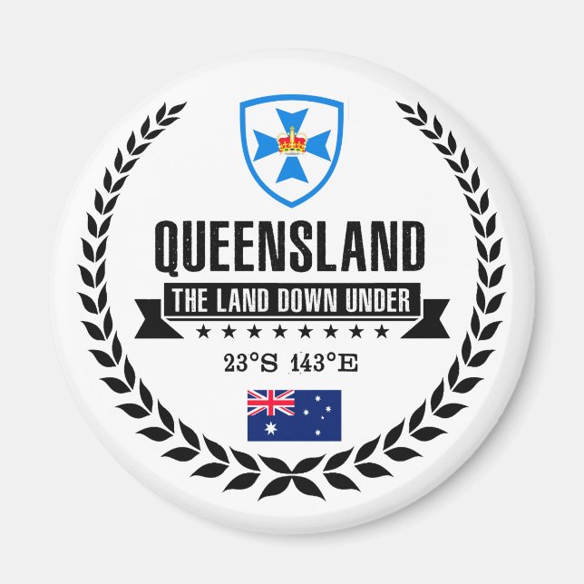 Queensland Magnet (Framsidan)