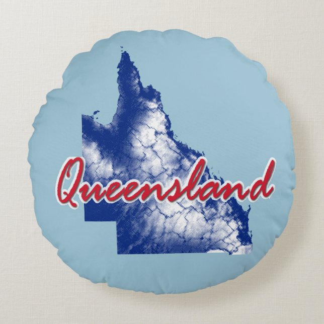 Queensland Rund Kudde (Framsidan)