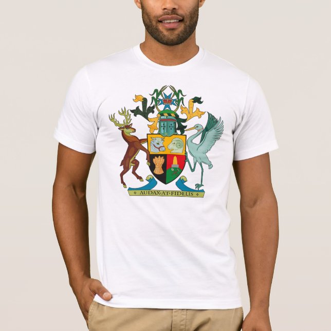 Queensland vapensköldT-tröja Tee (Framsida)