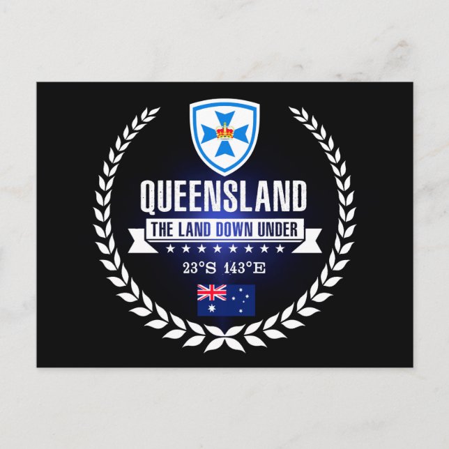 Queensland Vykort (Framsida)