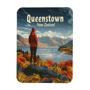 Queenstäger New Zeeland Travel och Magnet