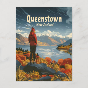 Queenstäger New Zeeland Travel och Vykort