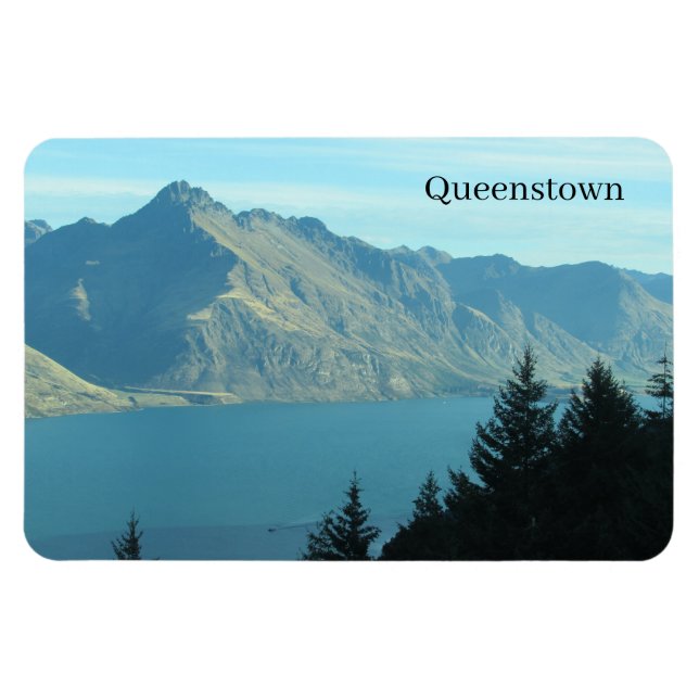 Queenstown New Zealand Magnet (Horisontell)