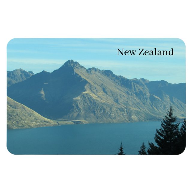Queenstown New Zealand Magnet (Horisontell)