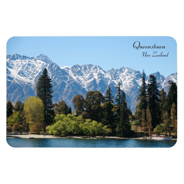 Queenstown, Nya Zeeland - Magnet (Horisontell)
