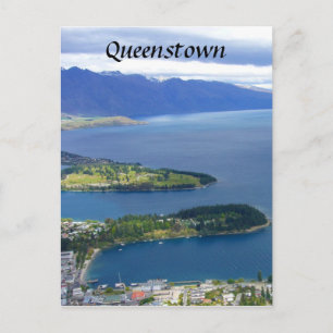 queenstown nz vykort