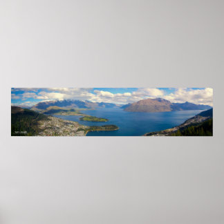 Queenstown Panorama Poster