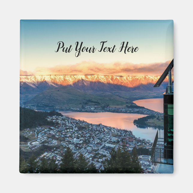 Queenstown | Skyline Gondola | Nya Zeeland Magnet (Framsidan)