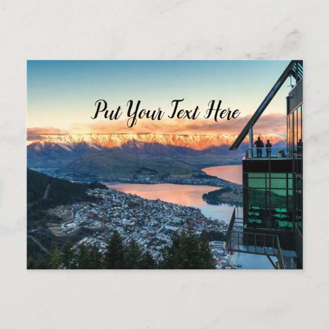 Queenstown | Skyline Gondola | Nya Zeeland Vykort (Framsida)