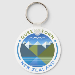 QUEENSTOWN SYUTH ISLAND NEW ZEALAND NYCKELRING