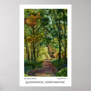 Queenswood, Herefordshire Poster
