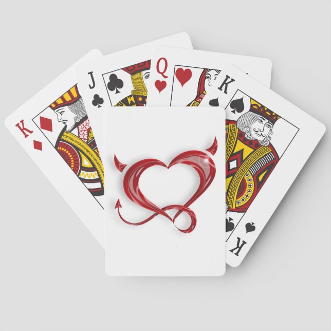 Queentet Playing Cards Casinokort (Baksidan)