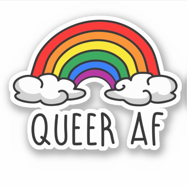 QUEER AF KLISTERMÄRKEN (Framsida)