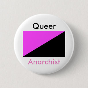 Queer Anarchist-märke / Knapp