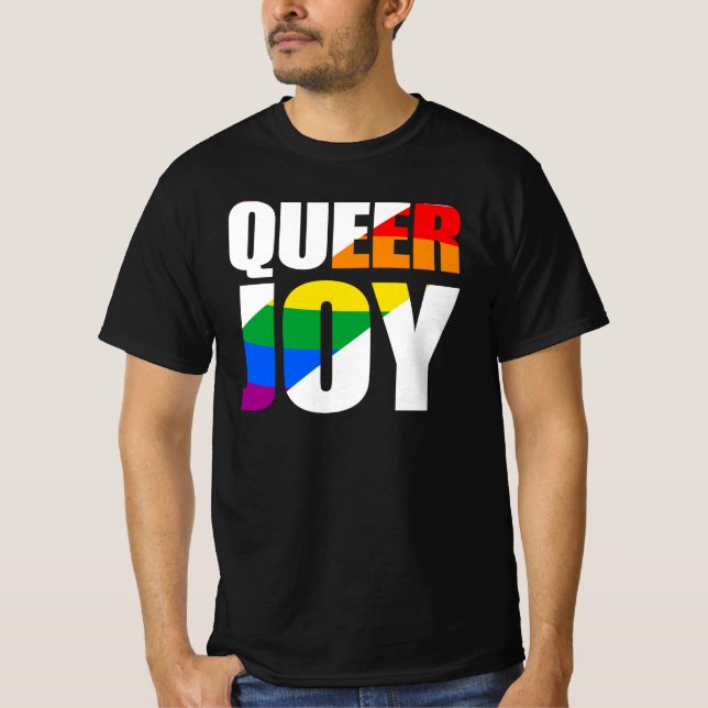 QUEER GLÄDJE T SHIRT (Framsida)