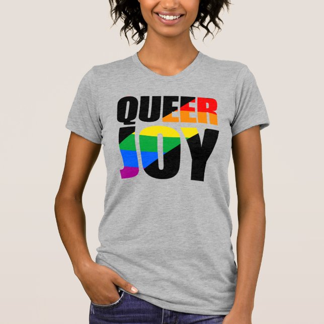 Queer glädje t shirt (Framsida)