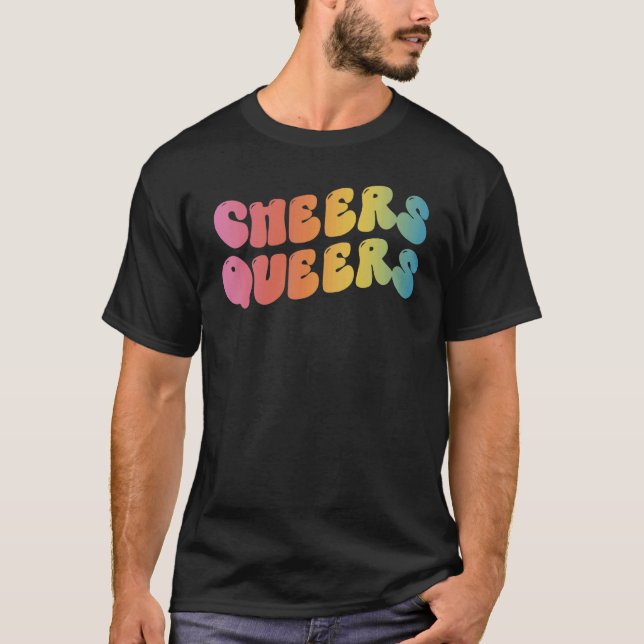 Queer Human Rights Bisexual Pride Ally Transgender T Shirt (Framsida)