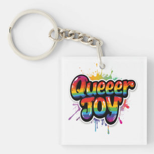 Queer Joy Regnbågsstolthet Typografi – LGBTQ+ Cita