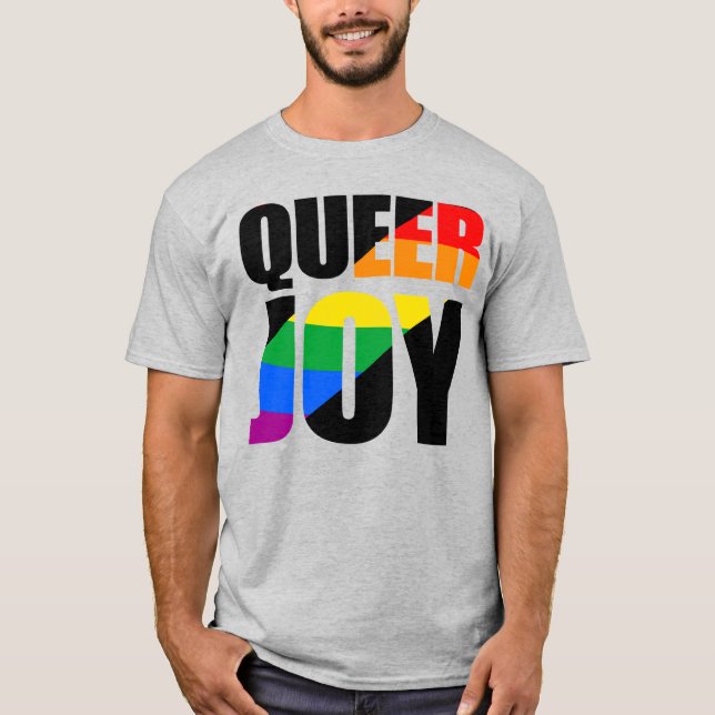 Queer Joy T Shirt (Framsida)