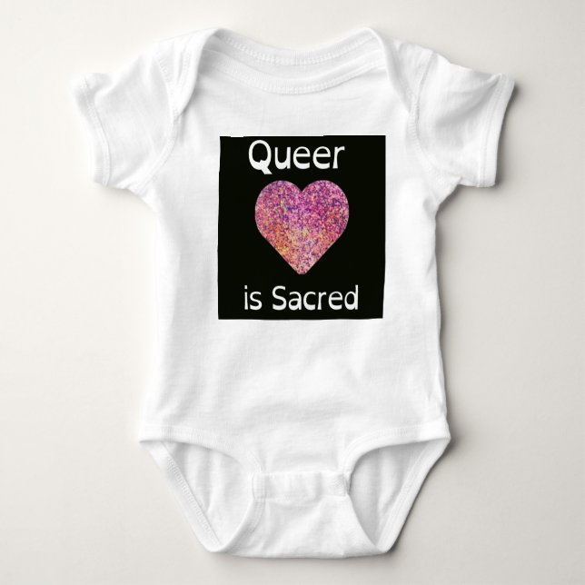 Queer Kärlek är Helig T Shirt (Framsida)