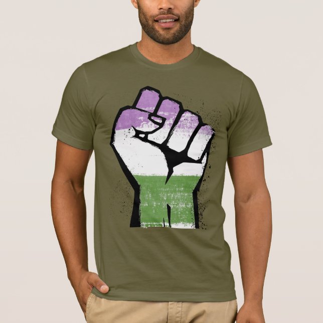 Queer motstånd t shirt (Framsida)