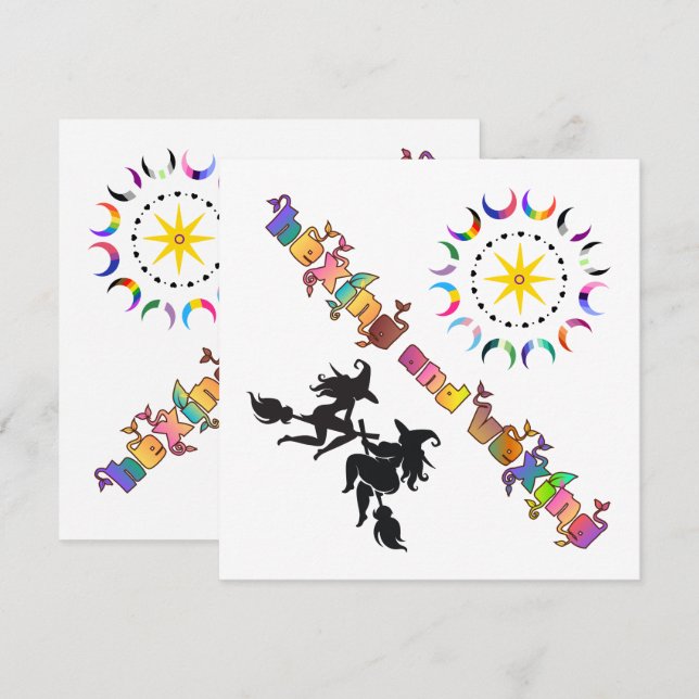 Queer Pagan Kropp Solidaritet | Hexing och Vexing (Fram/baksida)