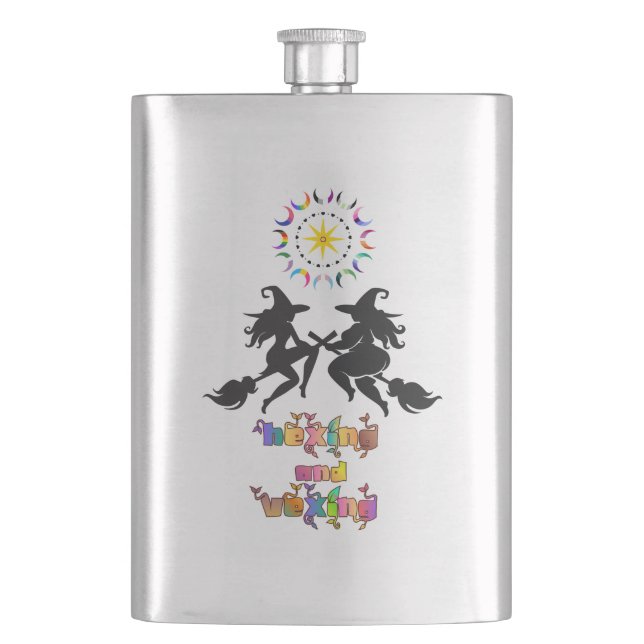 Queer Pagan Kropp Solidaritet | Hexing och Vexing Fickplunta (Framsidan)