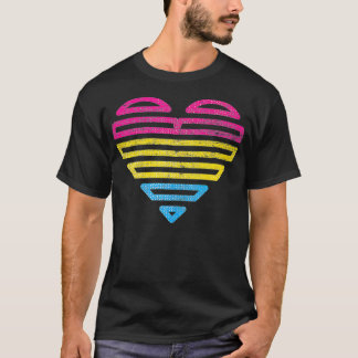 Queer Panseuality Pride Heart Panseual T Shirt